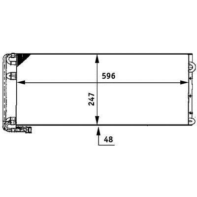 AC669000P Mahle/Behr AC Condenser