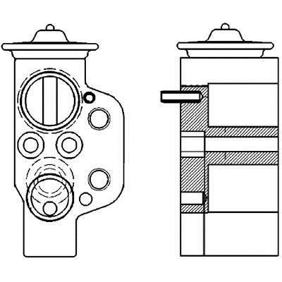 Mahle/Behr Air conditioner expansion valve – price 181 PLN