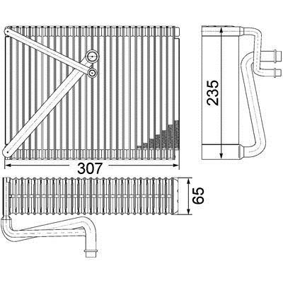 Mahle/Behr Parownik klimatyzatora – cena [object Object] PLN