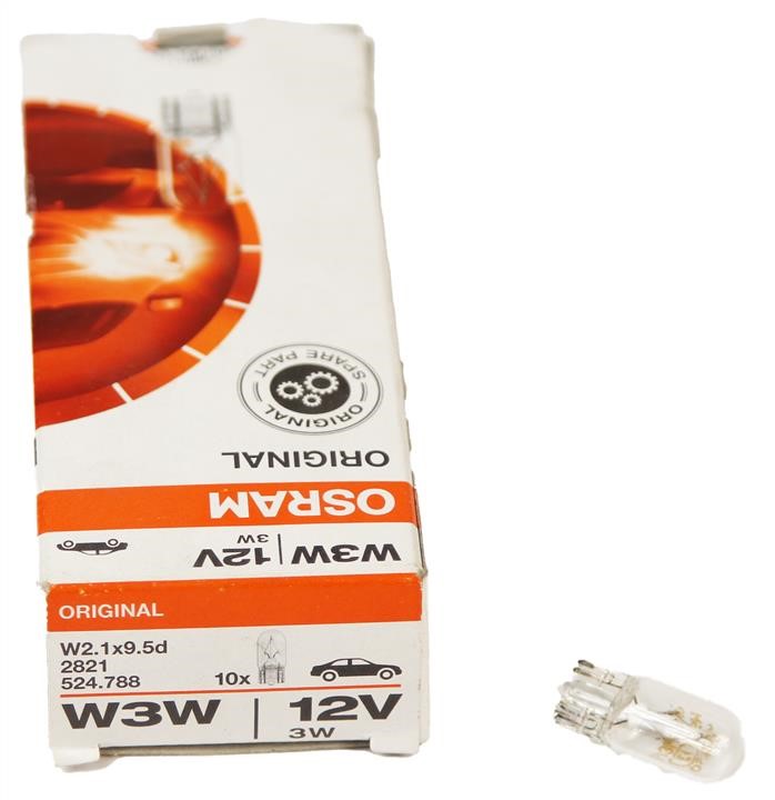 Glühlampe W3W 12V 3W Osram 2821