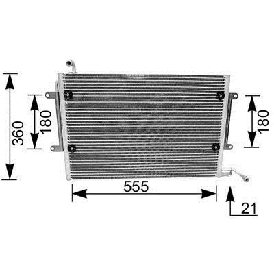 AC172000S Mahle/Behr AC Condenser
