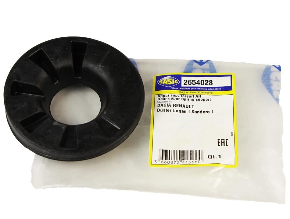 Suspension spring plate rear Sasic 2654028