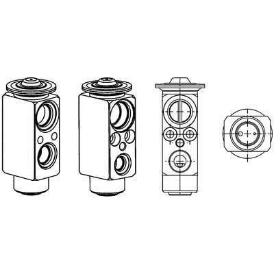 Mahle/Behr Air conditioner expansion valve – price 178 PLN