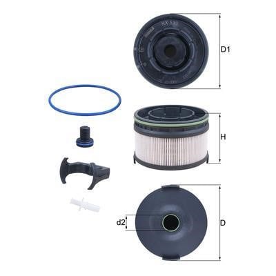 KX533KIT Mahle/Knecht Kraftstofffilter