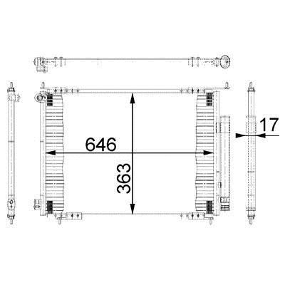 AC678000S Mahle/Behr Kühlmodul