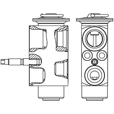 Mahle/Behr Air conditioner expansion valve – price 153 PLN