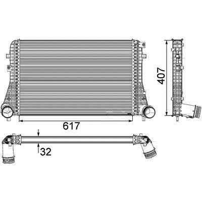 Mahle/Behr Ladeluftkühler – Preis [object Object] PLN