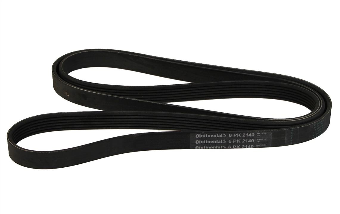 Alternator belt KIA Cerato Koup (Kia Cerato Koup): 6PK2140 Contitech Poly-V belt 6PK2140