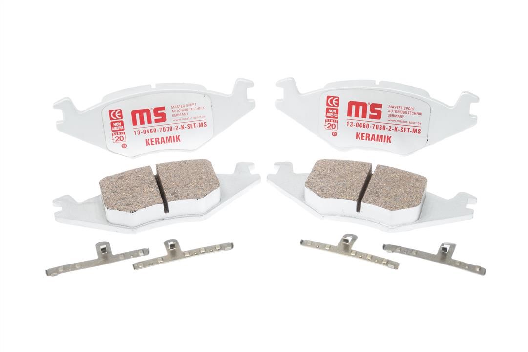 Brake Pad Set, disc brake Master-sport 13046070302K-SET-MS