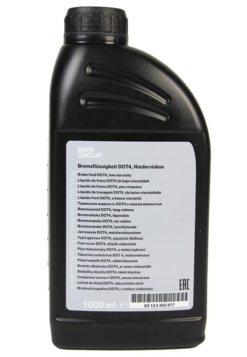 BMW 83 13 2 405 977 Brake fluid DOT 4 low viscosity, 1 l 83132405977: Buy near me at 2407.PL in Poland at an Affordable price!