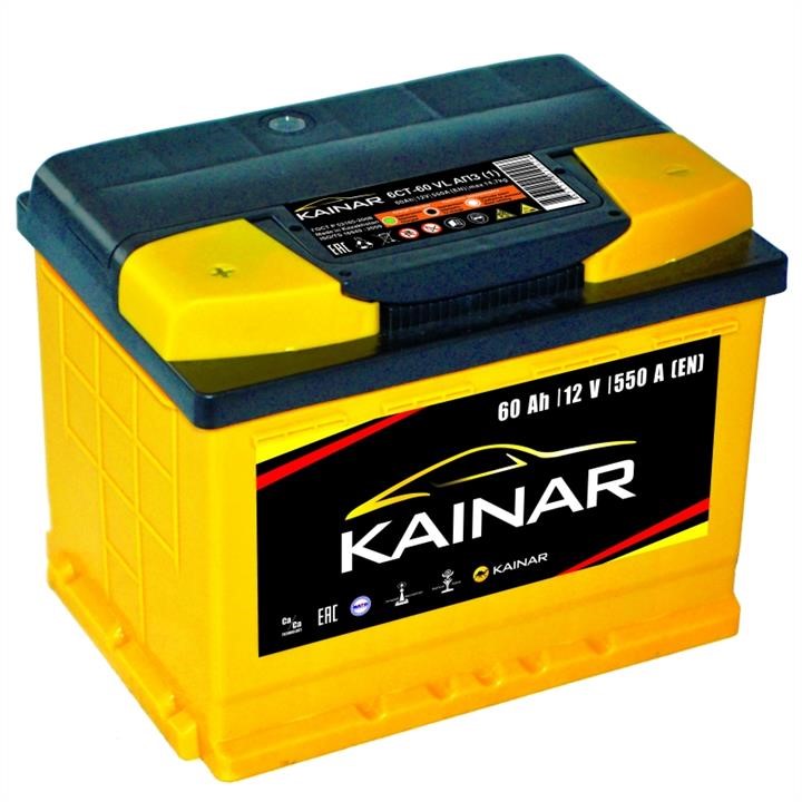 Kainar 060 261 1 120 ЖЧ Akumulator Kainar 12V 60AH 550A(EN) L+ 0602611120: Dobra cena w Polsce na 2407.PL - Kup Teraz!