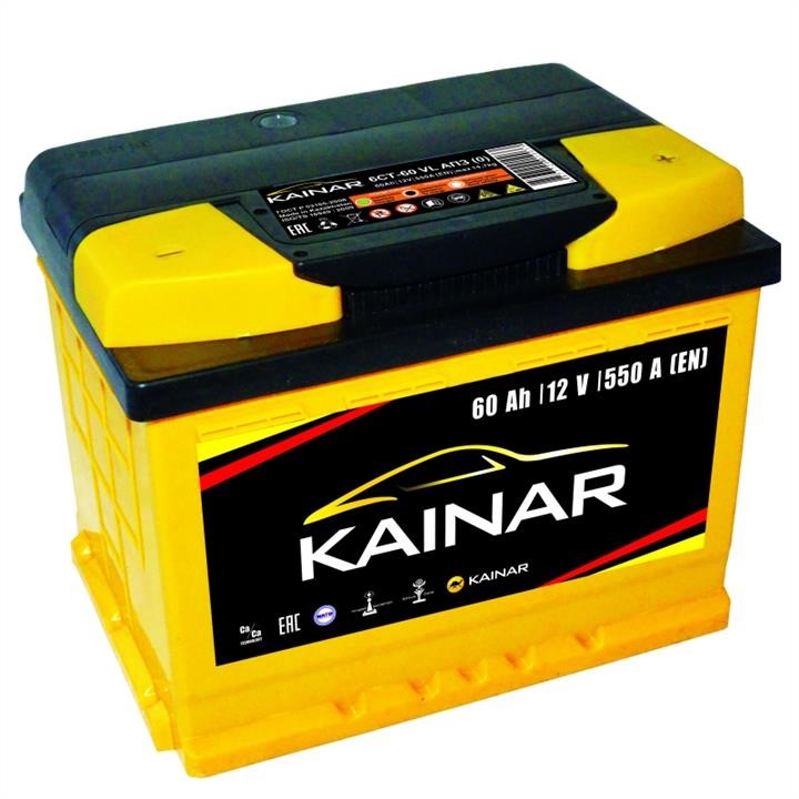 Kainar 060 261 0 120 ЖЧ Battery Kainar 12V 60AH 550A(EN) R+ 0602610120: Buy near me in Poland at 2407.PL - Good price!