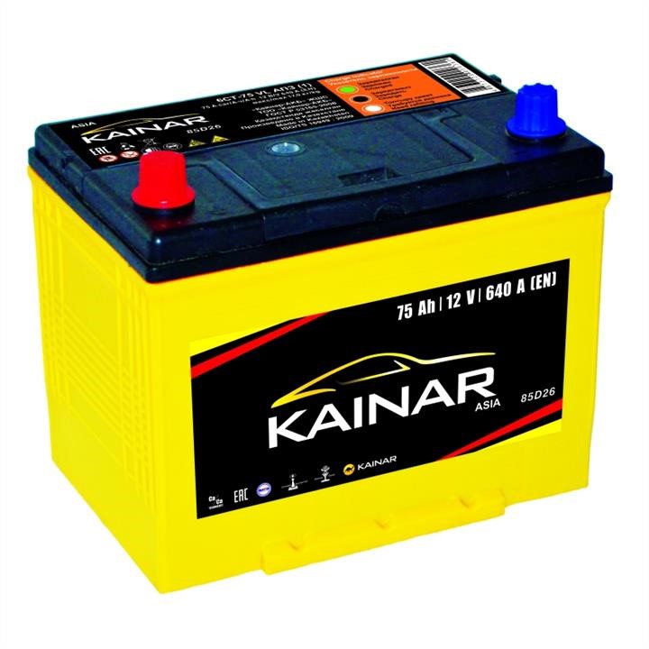 Kainar 070 341 1 110 Аккумулятор Kainar 12В 75Ач 640А(EN) L+ 0703411110: Отличная цена - Купить в Польше на 2407.PL!