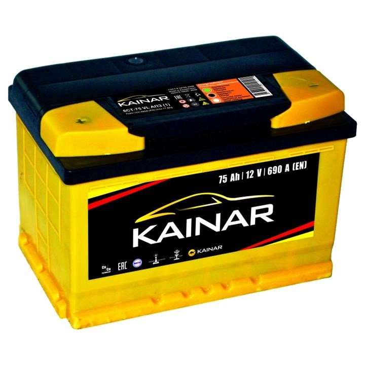 Kainar 075 261 1 120 ЖЧ Akumulator Kainar 12V 75AH 690A(EN) L+ 0752611120: Dobra cena w Polsce na 2407.PL - Kup Teraz!