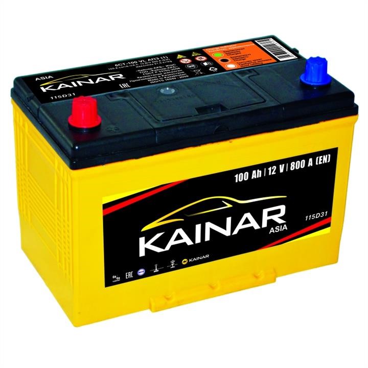 Kainar 090 341 1 110 Аккумулятор Kainar 12В 100Ач 800А(EN) L+ 0903411110: Купить в Польше - Отличная цена на 2407.PL!