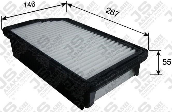 JS Asakashi A0556 Air filter A0556: Buy near me in Poland at 2407.PL - Good price!