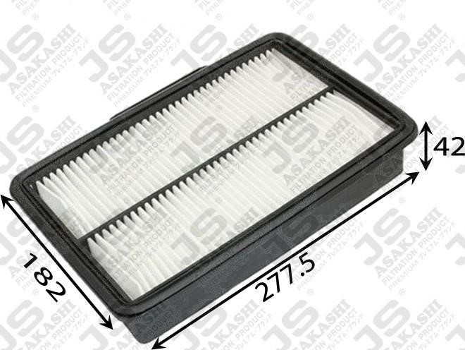 JS Asakashi A2012 Air filter A2012: Buy near me at 2407.PL in Poland at an Affordable price! A2012 JS Asakashi Air filter