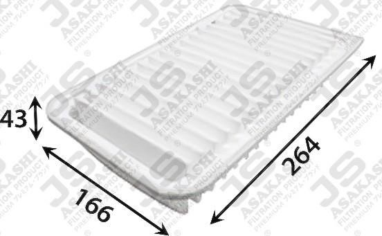 JS Asakashi A29001 Luftfilter A29001: Kaufen Sie zu einem guten Preis in Polen bei 2407.PL!