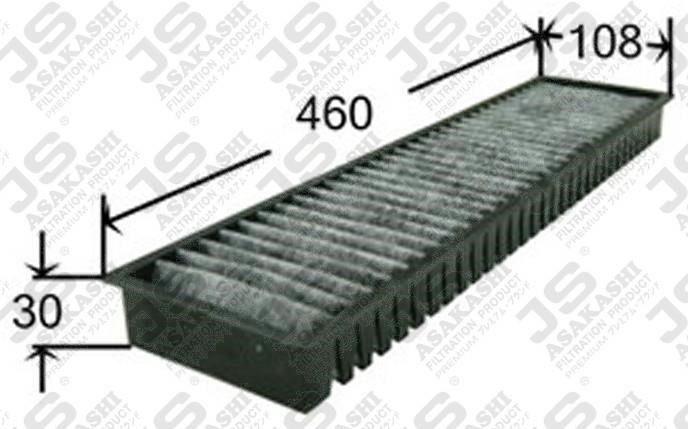 JS Asakashi AC0035C Activated Carbon Cabin Filter AC0035C: Buy near me in Poland at 2407.PL - Good price!