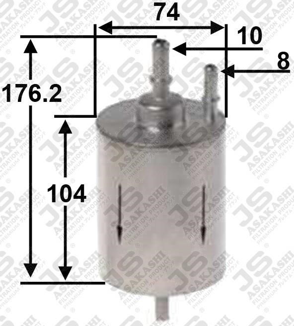 JS Asakashi FS0032 Filtr paliwa FS0032: Dobra cena w Polsce na 2407.PL - Kup Teraz!