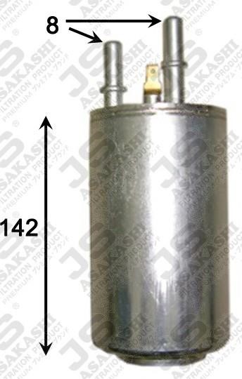 JS Asakashi FS0066 Топливный фильтр FS0066: Отличная цена - Купить в Польше на 2407.PL!