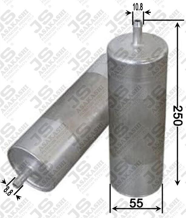 JS Asakashi FS0068 Fuel filter FS0068: Buy near me in Poland at 2407.PL - Good price!