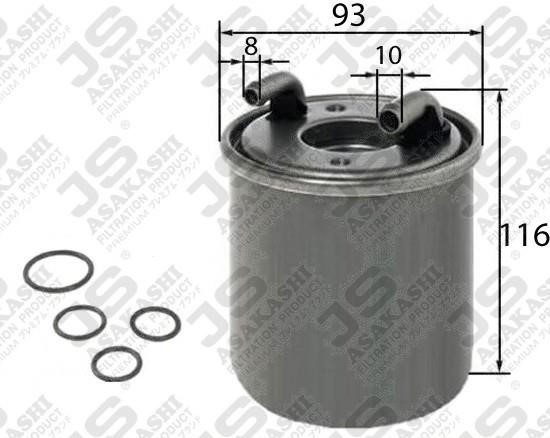 JS Asakashi FS0084 Fuel filter FS0084: Buy near me in Poland at 2407.PL - Good price!