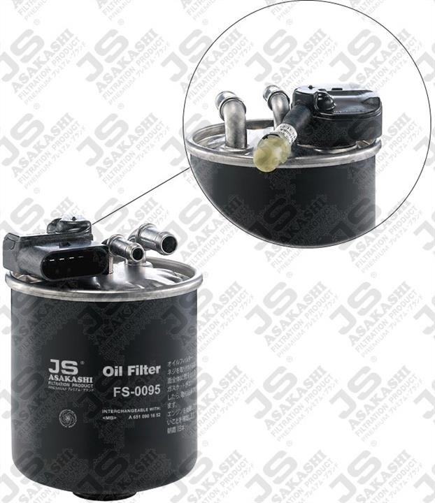 JS Asakashi FS0095 Fuel filter FS0095: Buy near me in Poland at 2407.PL - Good price!