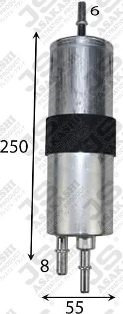 JS Asakashi FS32001 Фільтр палива FS32001: Приваблива ціна - Купити у Польщі на 2407.PL!