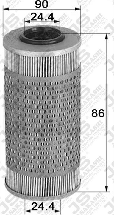 JS Asakashi OE1008 Oil Filter OE1008: Buy near me at 2407.PL in Poland at an Affordable price!