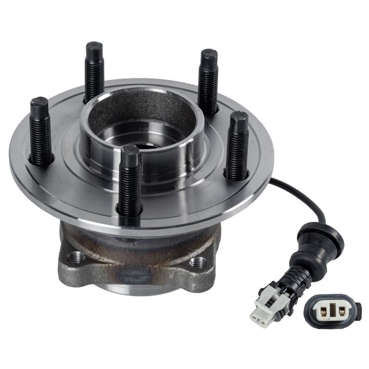 Blue Print ADG08381 Wheel hub with rear bearing ADG08381: Buy near me at 2407.PL in Poland at an Affordable price!