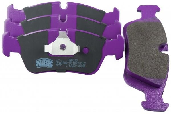 NiBK PN0010 Brake Pad Set, disc brake PN0010: Buy near me in Poland at 2407.PL - Good price!