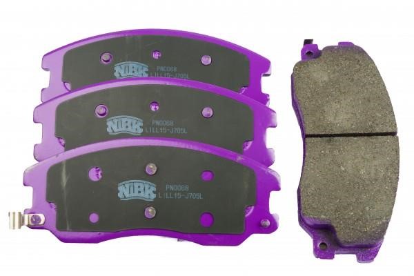 NiBK PN0068 Brake Pad Set, disc brake PN0068: Buy near me in Poland at 2407.PL - Good price!