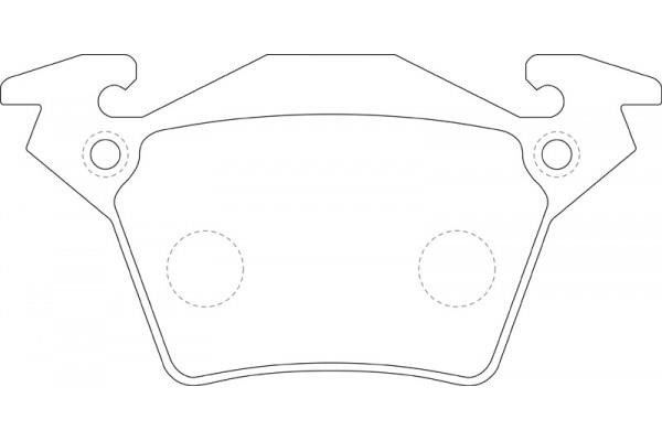 NiBK PN0141 Brake Pad Set, disc brake PN0141: Buy near me in Poland at 2407.PL - Good price!