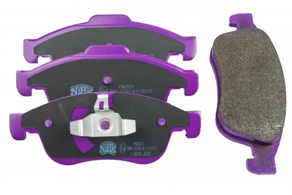 NiBK PN0551 Brake Pad Set, disc brake PN0551: Buy near me at 2407.PL in Poland at an Affordable price!