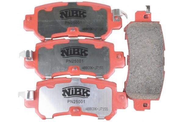 NiBK PN25001S Brake Pad Set, disc brake PN25001S: Buy near me in Poland at 2407.PL - Good price!
