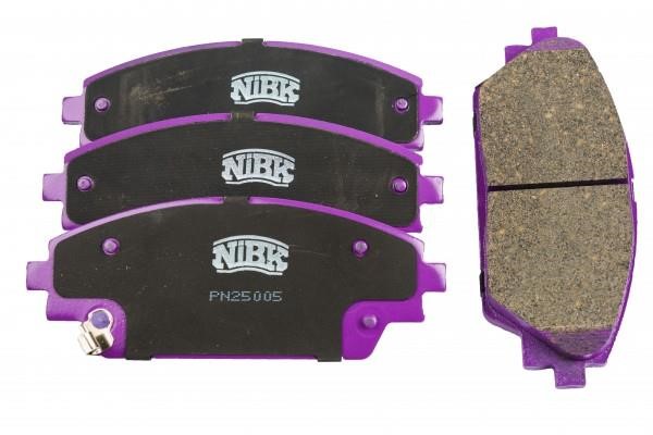 NiBK PN25005 Brake Pad Set, disc brake PN25005: Buy near me in Poland at 2407.PL - Good price!