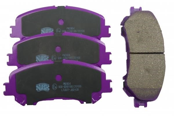 NiBK PN2804 Front disc brake pads, set PN2804: Buy near me in Poland at 2407.PL - Good price!
