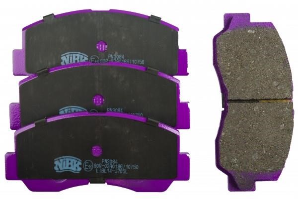 NiBK PN3084 Brake Pad Set, disc brake PN3084: Buy near me in Poland at 2407.PL - Good price!
