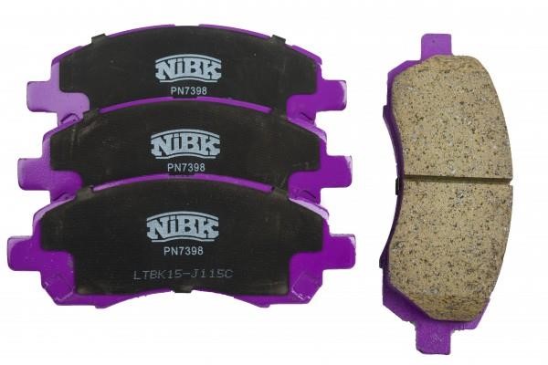 NiBK PN7398 Brake Pad Set, disc brake PN7398: Buy near me in Poland at 2407.PL - Good price!