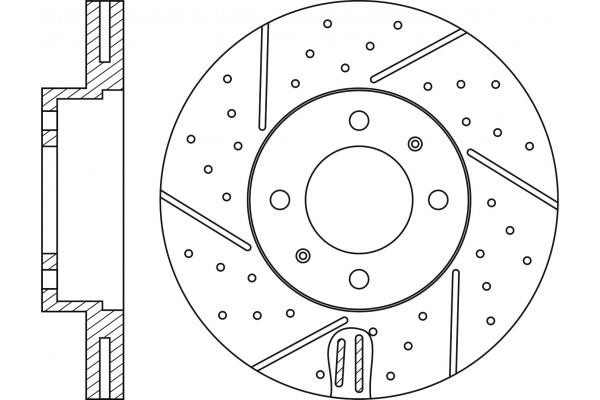 NiBK RN1011DSET Brake disks, set RN1011DSET: Buy near me in Poland at 2407.PL - Good price!