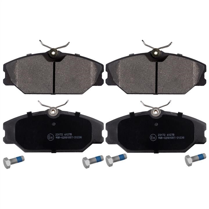 Blue Print ADR164210 Front disc brake pads, set ADR164210: Buy near me in Poland at 2407.PL - Good price!