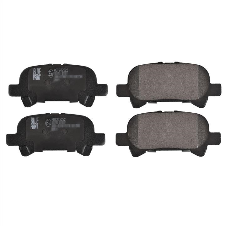 Blue Print ADT342222 Rear disc brake pads, set ADT342222: Buy near me at 2407.PL in Poland at an Affordable price!
