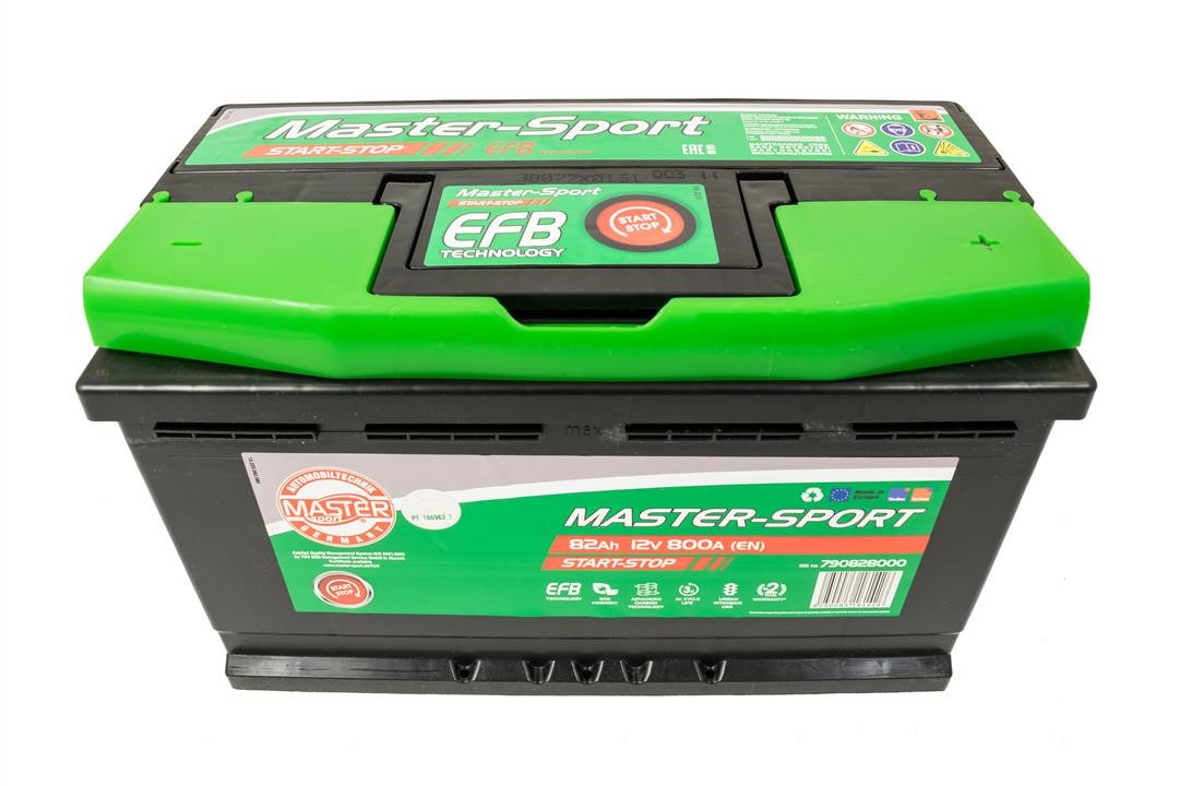 Master-sport 790828000 Аккумулятор Master-sport 12В 82Ач 800А(EN) R+ 790828000: Отличная цена - Купить в Польше на 2407.PL!