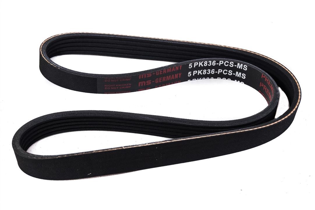 Master-sport 5PK836-PCS-MS V-ribbed belt 5PK836 5PK836PCSMS: Buy near me in Poland at 2407.PL - Good price!