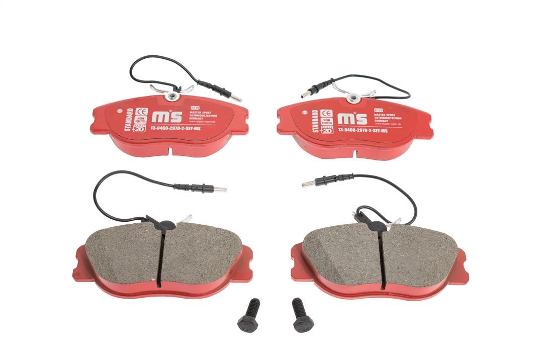Master-sport 13-0460-2978-2-SET-MS Brake Pad Set, disc brake 13046029782SETMS: Buy near me in Poland at 2407.PL - Good price!