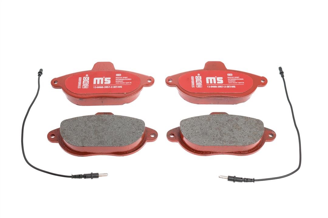 Master-sport 13-0460-3957-2-SET-MS Brake Pad Set, disc brake 13046039572SETMS: Buy near me in Poland at 2407.PL - Good price!