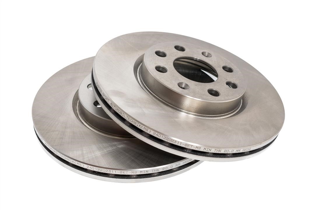 Master-sport 24012202311-SET-MS Front brake disc ventilated 24012202311SETMS: Buy near me in Poland at 2407.PL - Good price!