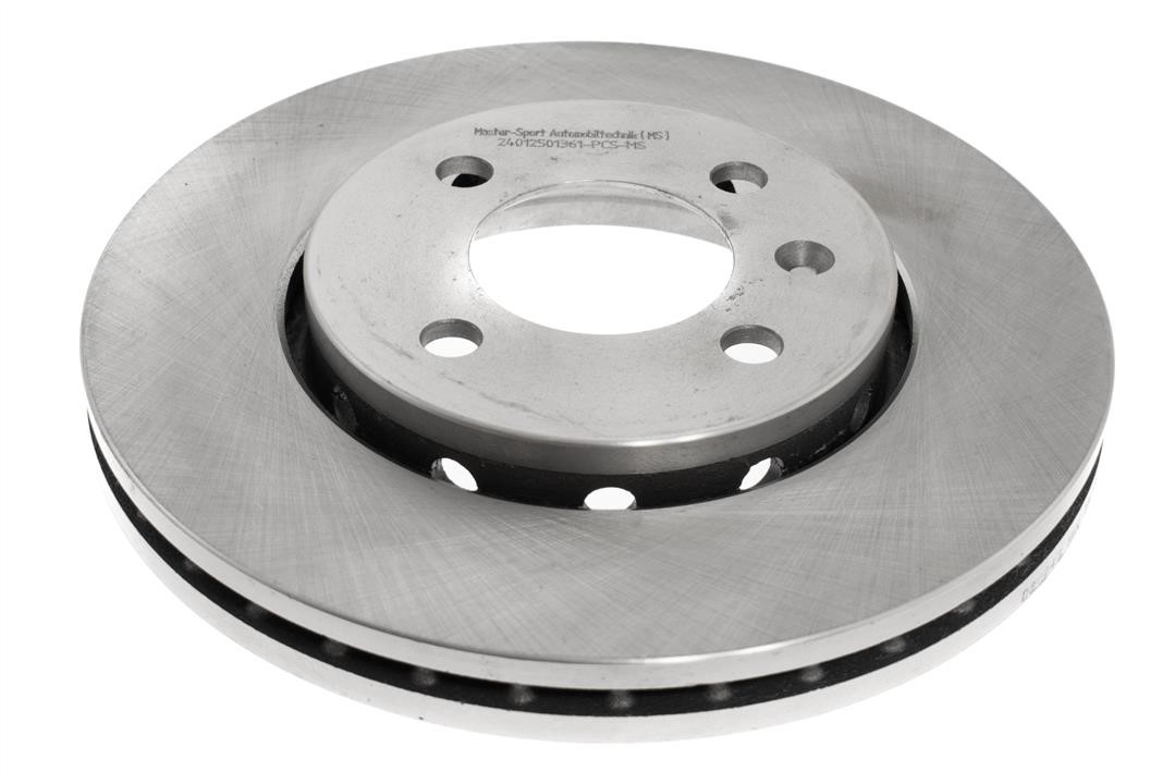 Master-sport 24012501361PCSMS Front brake disc ventilated 24012501361PCSMS: Buy near me in Poland at 2407.PL - Good price!