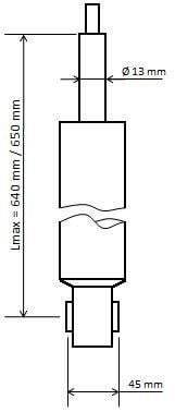 3448025 KYB (Kayaba) Амортизатор подвески задний газомасляный KYB Excel-G